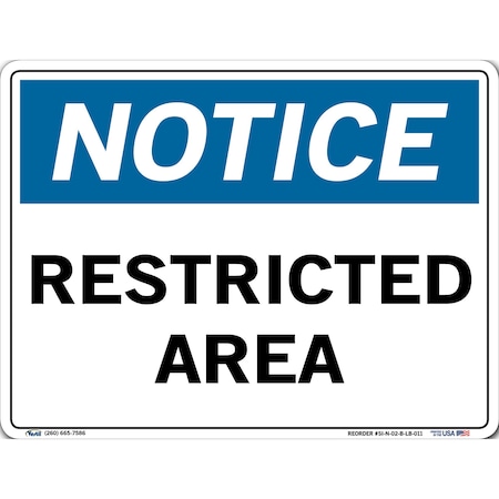 Vestil Vinyl Label Sign, 9-1/2" Height, 12-1/2" Width, Vinyl Label, Rectangle, English SI-N-02-B-LB-011